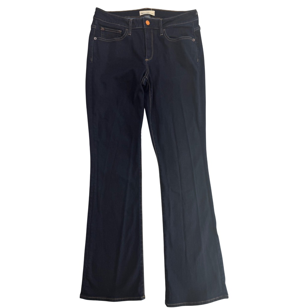 Gap 1969 Curvy Perfect Boot Jeans Dark Wash Indigo 31 Long Talls Bootcut Stretch